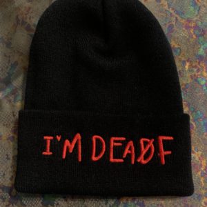 I’M DEAD/F Valentine Edition Beanies (Red)